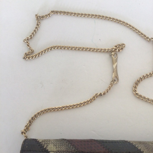 DIOR VINTAGE SNAKESKIN BAG - Picture 12 of 16